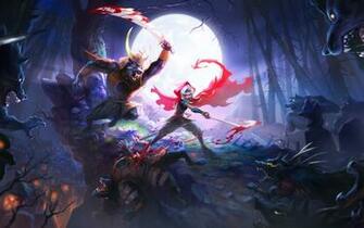 Akaneiro Demon Hunters Game Wallpaper HD