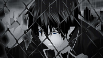 Dark Anime Boy Wallpaper