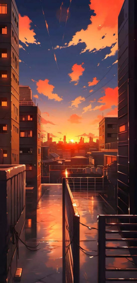 Evening Light iPhone Wallpaper 4k Scenery