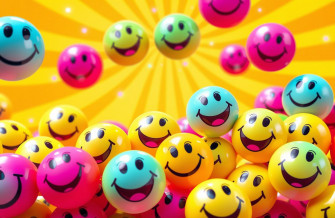 Smiley Ball Wallpaper
