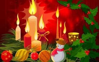 Christmas Candle HD Wallpaper Choice
