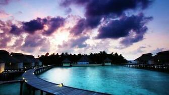 Sunrise Resort At Maldives HD Wallpaper