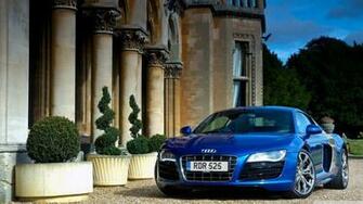 Audi R8 V10 Blue 4k HD Desktop Wallpaper For Ultra Tv
