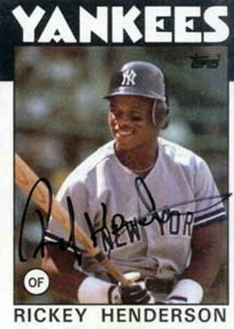 Rickey Henderson Topps Wallpaper Alcides Escobar Photo