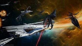 Space Battle Wallpaper