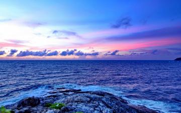 Awesome Ocean Landscape Wallpaper