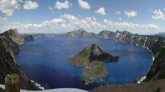 Crater Lake Wallpaper HD Oregon United States