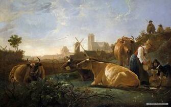 Wallpaper Art World Famous Paintings Episode