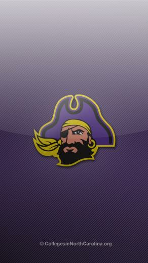 Thumbs East Carolina Pirates iPhone Wallpaper Ecu