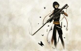 Bleach Sniper Rifle Barret Wallpaper Anime HD
