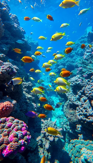 Reef Fish Wallpaper