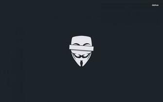 Censored Guy Fawkes Mask Wallpaper Minimalistic