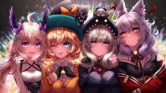 Virtual R HD Nina Kosaka Endou Reimu Millie