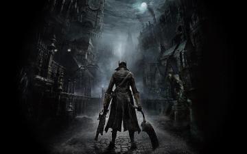 Desktop Wallpaper Warrior Video Game Dark Night HD