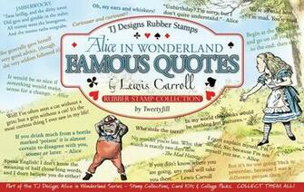 Alice In Wonderland Famous Quotes Wallpaper