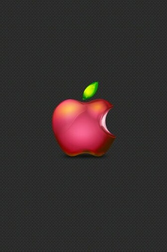 Red Apple Logo iPhone Wallpaper S 3g