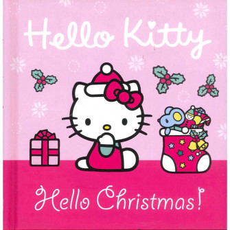A Festive Hello Kitty Christmas Scene With