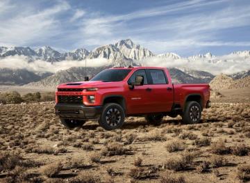 Chevrolet Silverado HD Custom Front Three Quarter