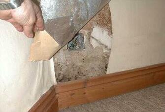 Lifting The Wall Paper Expose S Metal Foil Responsible For