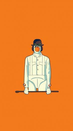Clockwork Orange iPhone Wallpaper