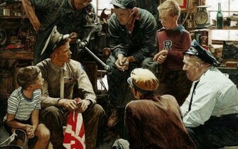 Norman Rockwell Wallpaper Paintings