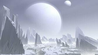 3d Space Scene Wallpaper