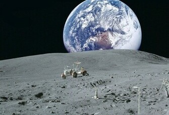 Wallpaper Space Moon Earth Planet Nasa Desktop Other