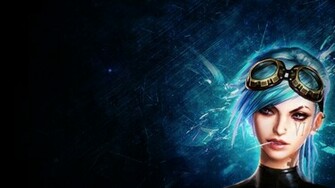 Vi League Of Legends Lol Girl Champion HD Wallpaper