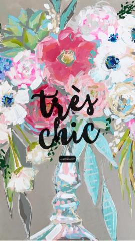 C Brooke Ring Tr S Chic Flower Lock Screen For iPhone