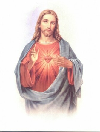 Sacred Heart Of Jesus And Mary Wallpaper All God