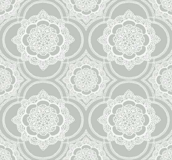 Co10408 Lace Doily Coastal Chic Wallpaper