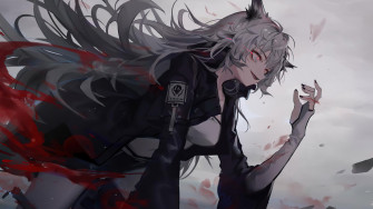 Arknights Lappland Anime Girl 4k Wallpaper