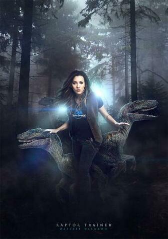 Raptor Trainer Jurassic World Fanart By Desireedelgado