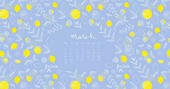 Desktop Wallpaper Calendars March