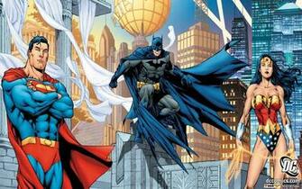 Dc Wallpaper Batman Comics Superman Wonder Woman