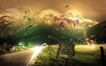 Four Monitor Wallpaper On