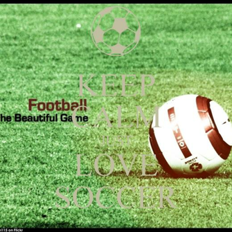 Go Back Gallery For I Love Soccer Background