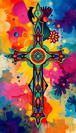Cross Phone Wallpaper