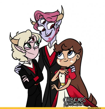 Chibicmps Luna Butterfly And Alex Lucitor