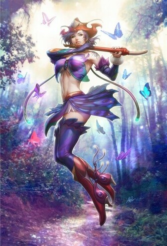 Faery Elf iPhone Wallpaper Photo