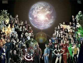 Dc Vs Marvel Desktop And Mobile Wallpaper Wallippo
