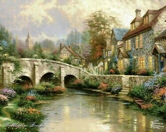 Thomas Kinkade Wallpaper