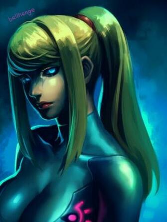 Zerochan Samus Aran Zero Suit