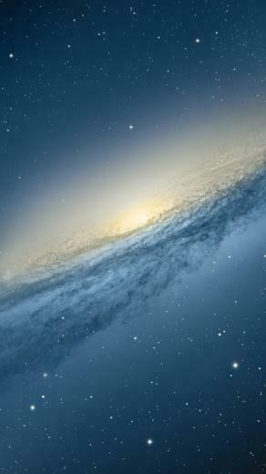 Glowing Stellar Galaxy Wallpaper iPhone