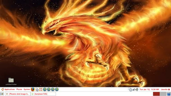 Phoenix Bird Wallpaper HD Desktop Background