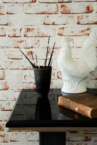 Red White Washed Brick Wallpaper Available From Wallpaperbrokers