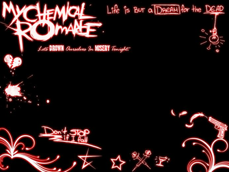 My Chemical Romance Wallpaper By Claireredfield68
