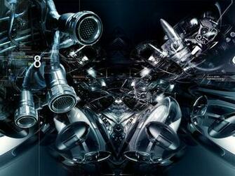 Industrial Octane Wallpaper Metal Abstract Heavy