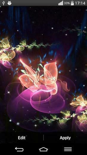 Glowing Flowers Live Wallpaper Android Apps On Google Play
