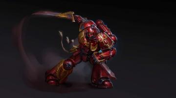 Blood Angel Red Bro Art By William Liu 40k Gallery
